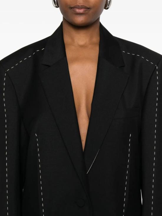 25FW 로에 수트 자켓 417 11 056 001 308 BLACK - ROHE