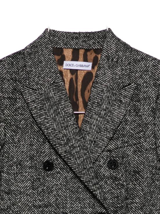 25FW [키즈] 돌체앤가바나 자켓 L51J84 FCZAF S8030 Black - DOLCE & GABBANA