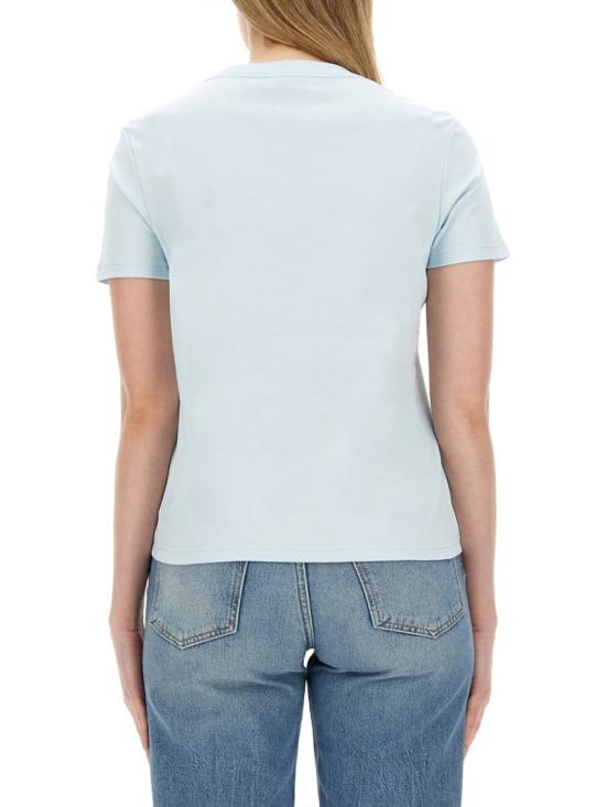  랑방 반팔 티셔츠 RW TS0030 J134 E24270 Blue - LANVIN