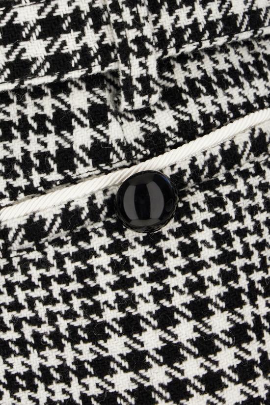 25FW 셀프 포트레이트 숏팬츠 PF25111SKBW BLACK WHITE - SELF PORTRAIT