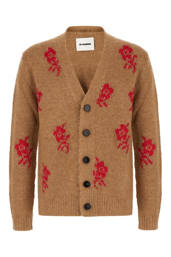 25FW 질샌더 가디건 J22HP0047J14786 284 SUNLIGHT