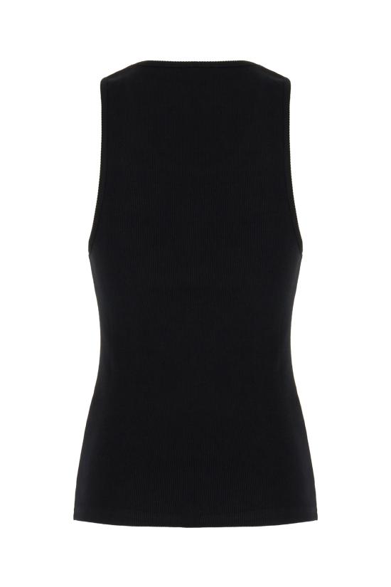 25FW JW앤더슨 민소매 티셔츠 JO0248PG1717 999 BLACK - JW ANDERSON