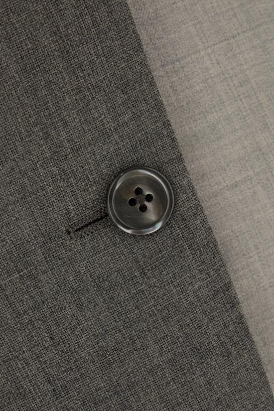 25FW 톰브라운 펀믹스 울 프레스코 하이 암홀 스포츠 코트 FBC010F00473 025 DARK GREY - THOM BROWNE