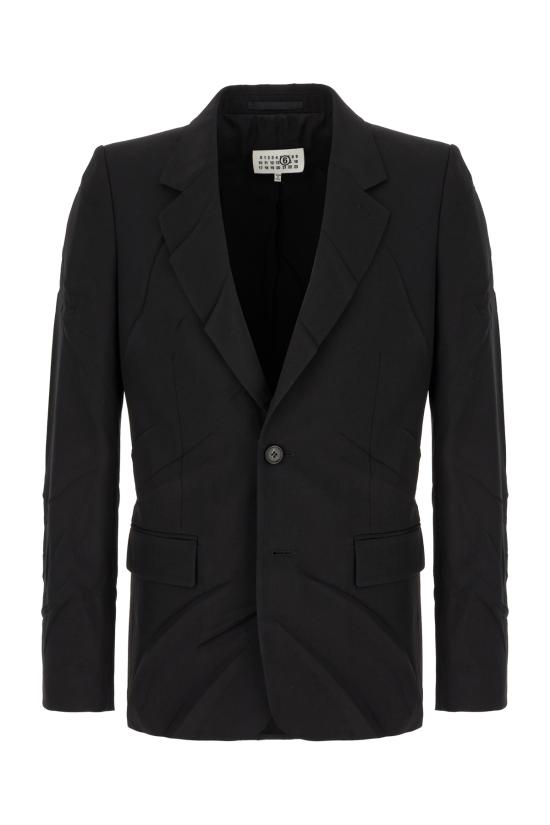 25FW MM6 메종마르지엘라 자켓 SH2BN0016M35436 899 BLACK