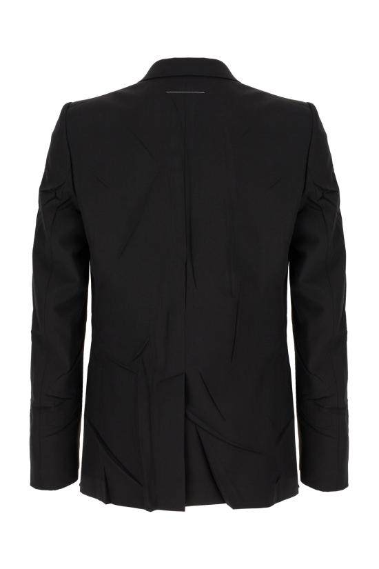 25FW MM6 메종마르지엘라 자켓 SH2BN0016M35436 899 BLACK - MM6 MAISON MARGIELA