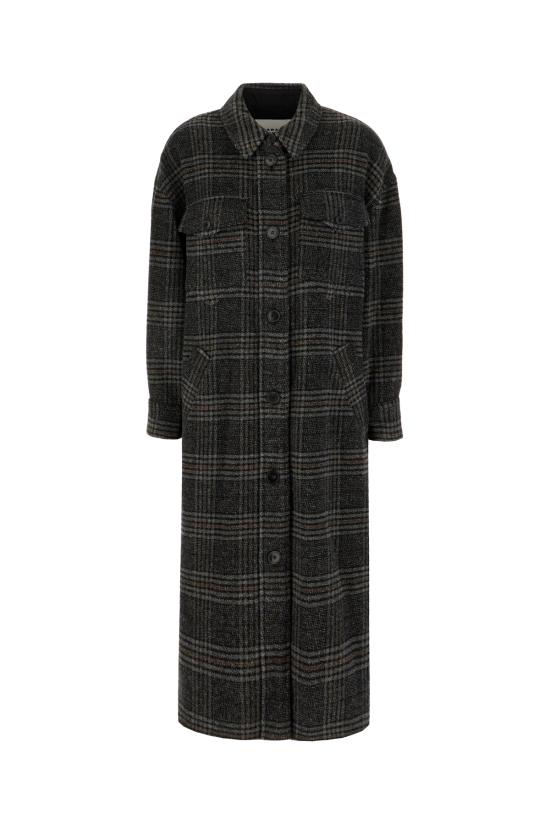 25FW 이자벨마랑에뚜왈 코트 25AMA0437FAC3D02E 02GY GREY