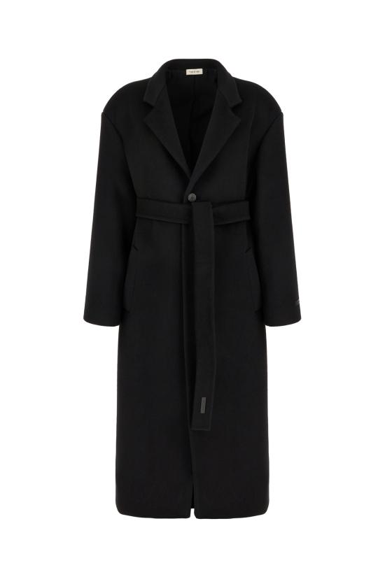 25FW 피어오브갓 코트 FG25FW64645MEL 001 BLACK