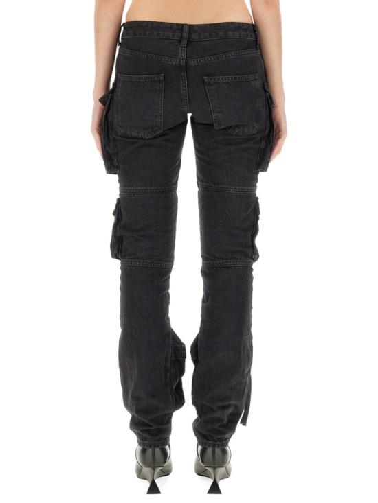  디 아티코 데님 팬츠 241WCP113 D066100 Black - THE ATTICO