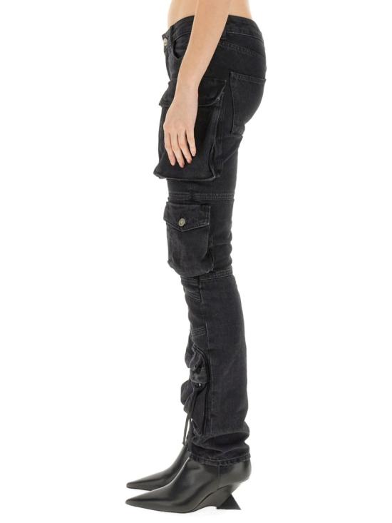  디 아티코 데님 팬츠 241WCP113 D066100 Black - THE ATTICO