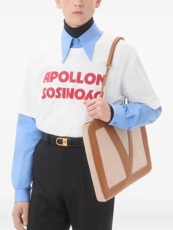 25FW 발렌티노 가라바니 반팔 티셔츠 7V0MG16PB6E A33 WHITE - VALENTINO GARAVANI