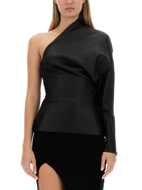  릭 오웬스 탑 RO02C1257 LS09 Black