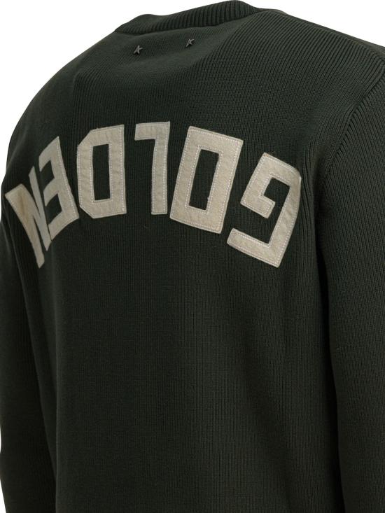 25FW 골든구스 스웨터 GMP00841P00197235674 GREEN - GOLDEN GOOSE