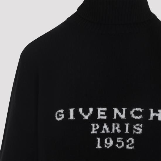 25FW 지방시 터틀넥 BW90VE4ZSN 001 BLACK - GIVENCHY