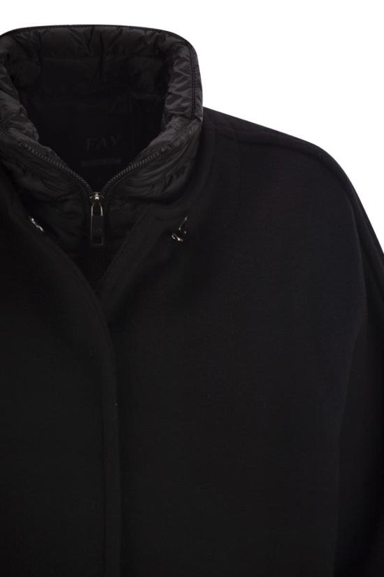 25FW 페이 코트 NAW16513270ZYCB999 BLACK - FAY