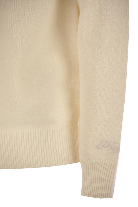 25FW 세인트바쓰 스웨터 REGE011 00040I CREAM - MC2 SAINT BARTH