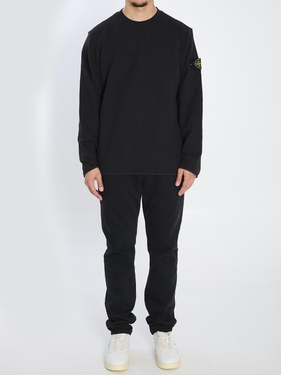25FW 스톤 아일랜드 스웨터 K2S156100077S0185 V0029 BLACK - STONE ISLAND