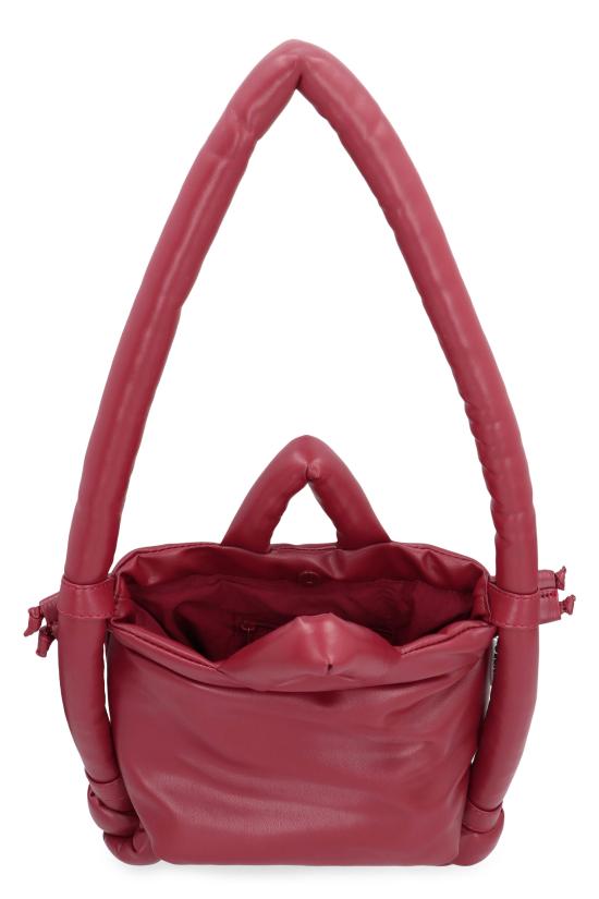 25SS 올렌드 토트백 MICROONAVEGANLEATHERBAGCHERRYRED - OLEND