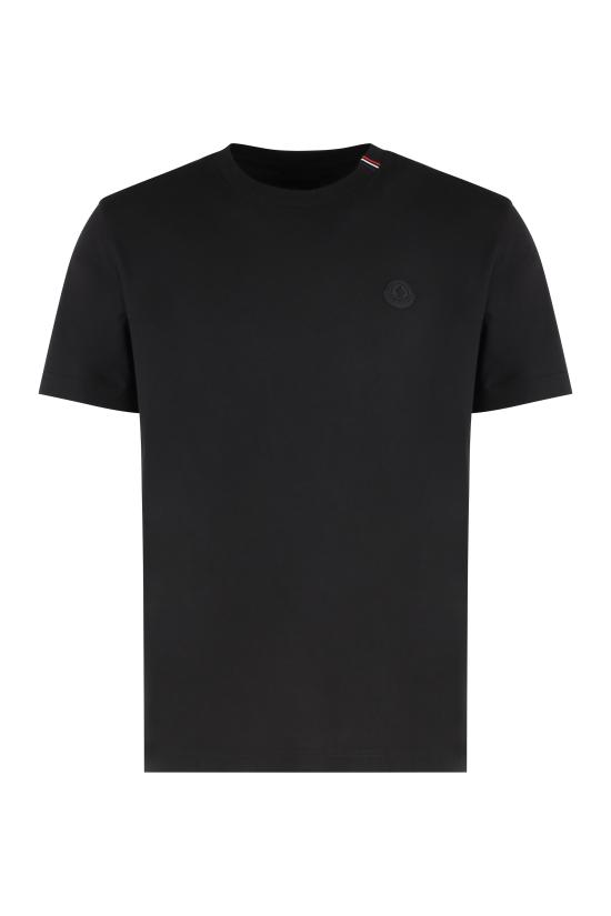 25FW 몽클레어 반팔 티셔츠 K20918C0003289AYW999 black