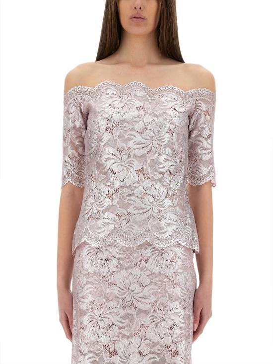 25SS 파코라반 반팔 티셔츠 25EJTO097PA0244M959 Pink - PACO RABANNE