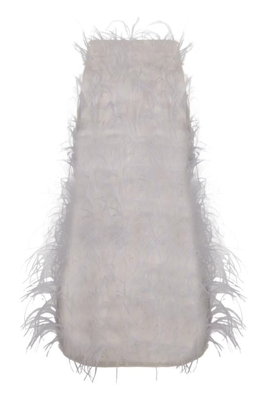 25FW 핑코 미디 원피스 105572A2SPZ05 White - PINKO