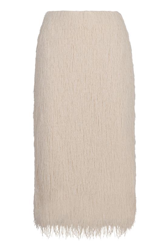 25FW 드리스 반 노튼 스커트 2520108602031001 White