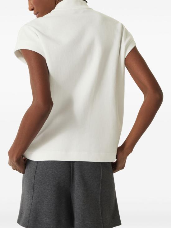 25FW 브루넬로 쿠치넬리 반팔 티셔츠 MG927VD105C7220 WHITE - BRUNELLO CUCINELLI