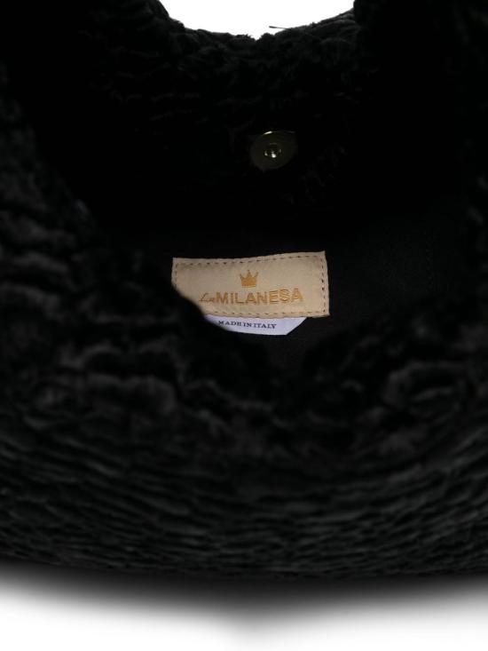 25FW 라밀라네사 숄더백 LIM25NLISAMEDIUMNERA BLACK - LA MILANESA