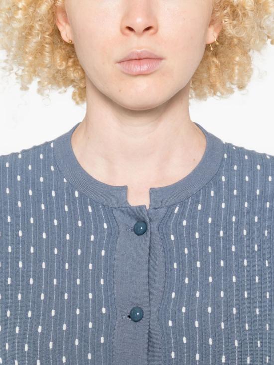 25FW 엠포리오 아르마니 스웨터 EW002682AF19366FB007 BLUE - EMPORIO ARMANI