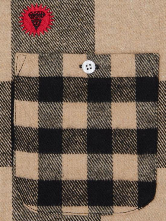 25FW 빌리어네어보이즈클럽 긴팔 셔츠 IC25323BLACKCHECK - BILLIONAIRE BOYS CLUB