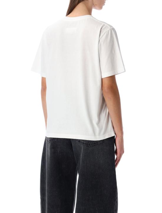 25FW MM6 메종마르지엘라 반팔 티셔츠 S62GD0210M20115100 WHITE - MM6 MAISON MARGIELA