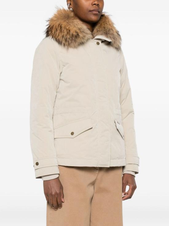 25FW 울리치 숏패딩 CFWWOU2043FRUT50927404 BEIGE - WOOLRICH