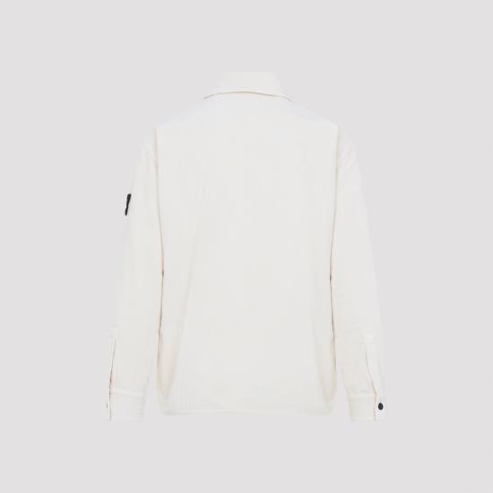 25FW 스톤 아일랜드 오가닉 코튼 코듀로이 오버셔츠 K2S151200012S0212V0093 IVORY - STONE ISLAND