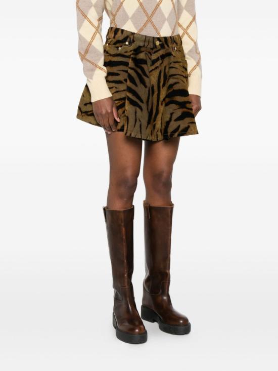 25FW 가니 숏 스커트 J1893894 KAKI - GANNI