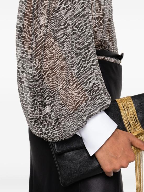 25FW 엘리자베타프랜치 반팔 티셔츠 CB00657E2110 BLACK - ELISABETTA FRANCHI