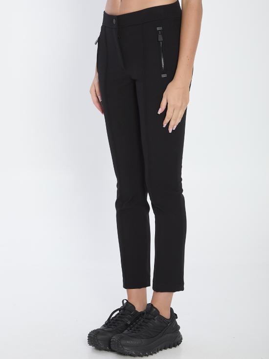 25FW 몽클레어 스트레이트 팬츠 K20982A0000153064999 BLACK - MONCLER