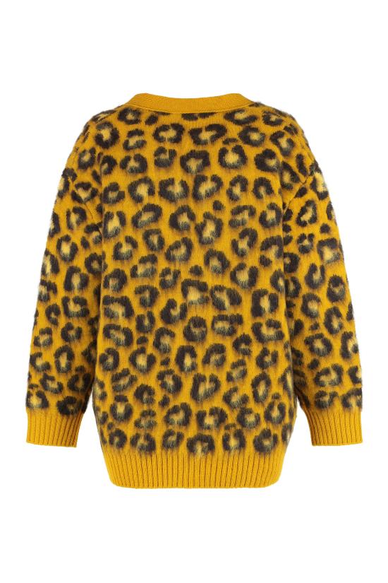 25FW 보테가베네타 스웨터 845600V5MC0 7103 ANIMAL PRINT - BOTTEGA VENETA