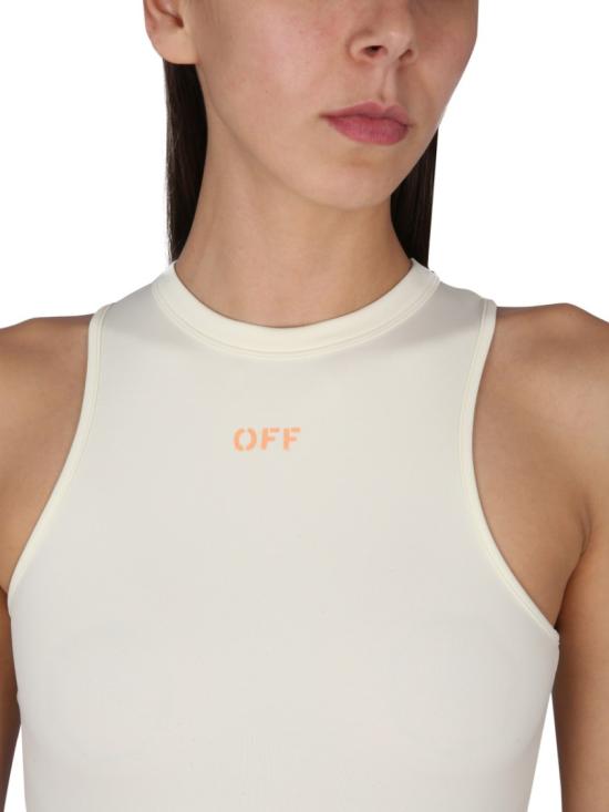  오프화이트 숏 원피스 OWDB463 S23JER0010400 White - OFF WHITE