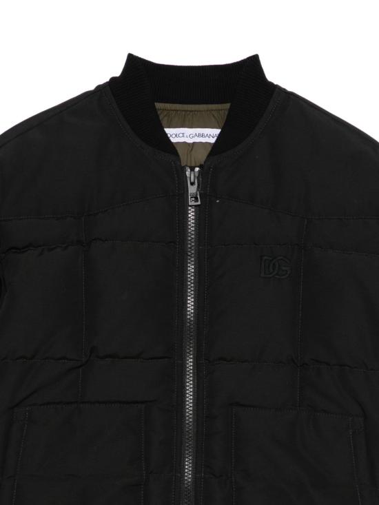 25FW [키즈] 돌체앤가바나 캐주얼 자켓 L42B90 HUMVT N0000 Black - DOLCE & GABBANA