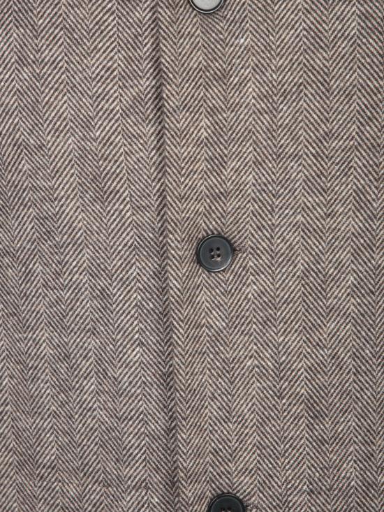 26FW 해리스와프런던 긴팔 셔츠 CH9320 MRAT RA05 Beige - HARRIS WHARF LONDON