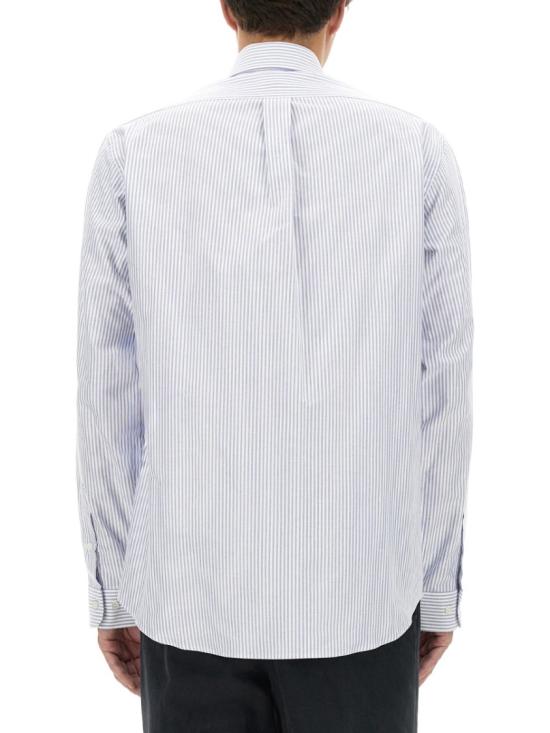  발리 긴팔 셔츠 MSH020 CO344I5B6 Blue - BALLY