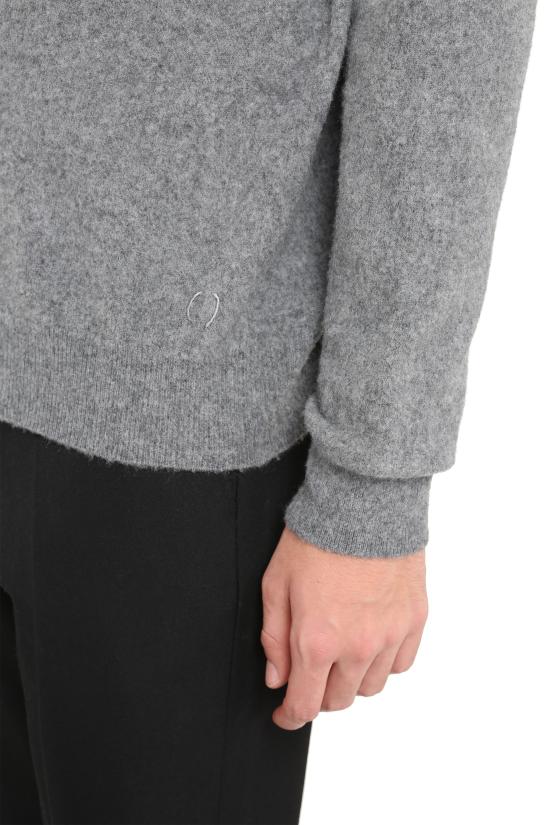  디 알파벳 스웨터 TCGRU3001AGRLAMBCASH 200151 grey - THE ALPHABET