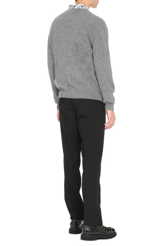  디 알파벳 스웨터 TCGRU3001AGRLAMBCASH 200151 grey - THE ALPHABET