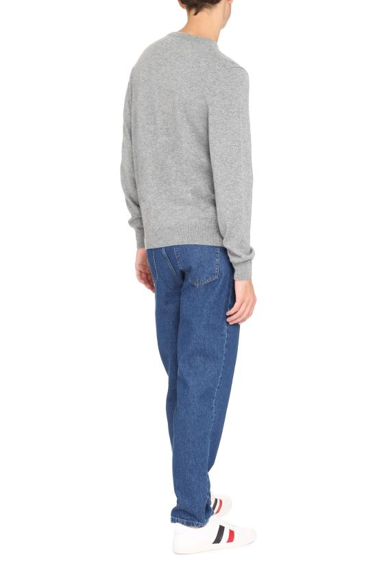  디 알파벳 스웨터 TCGRU0136RCASHMERE 200073 grey - THE ALPHABET