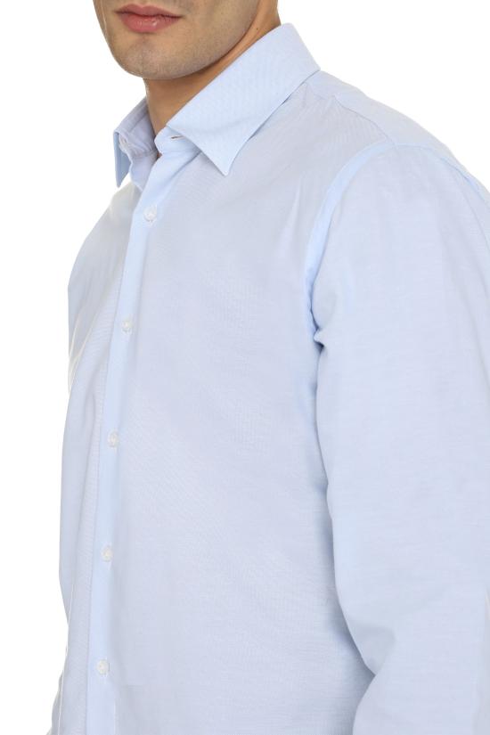  디 알파벳 긴팔 셔츠 1024OXFORD V3 Blue - THE ALPHABET