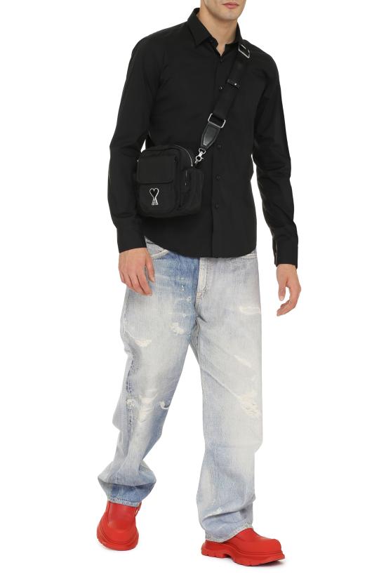  디 알파벳 긴팔 셔츠 0624LEADER V114 black - THE ALPHABET