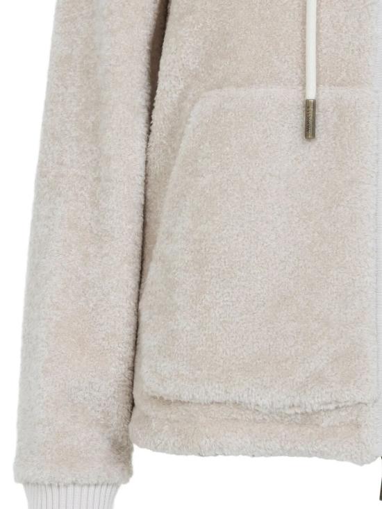 25FW 몽클레어 테디 플리스 후드 집업 자켓 K20938G00016 89AOF 036 BEIGE - MONCLER