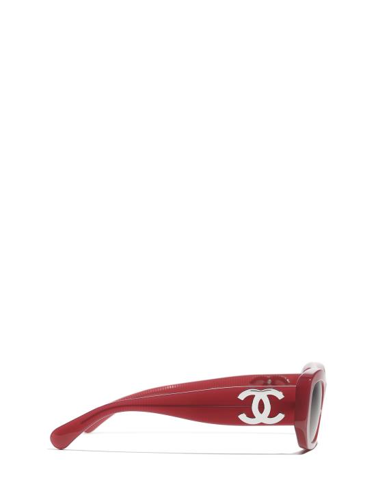 26FW 샤넬 선글라스 CH5493 1822S6 EXCLUSIVE MILKY BORDEAUX - CHANEL
