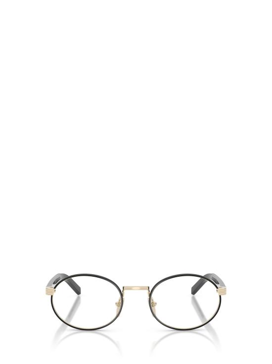 26FW 프라다 안경 PR B55V AAV1O1 PALE GOLD BLACK