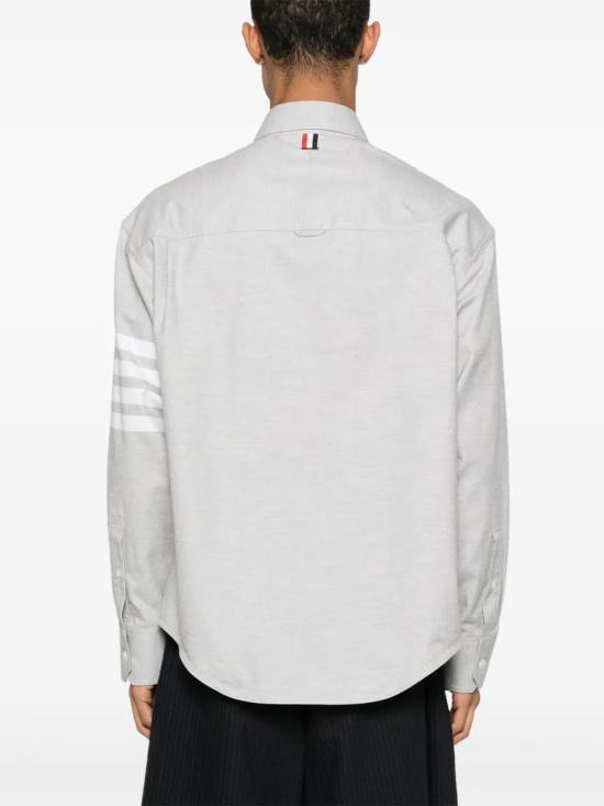 25FW 톰브라운 긴팔 셔츠 MWL420AF0325 MED GREY 035 - THOM BROWNE