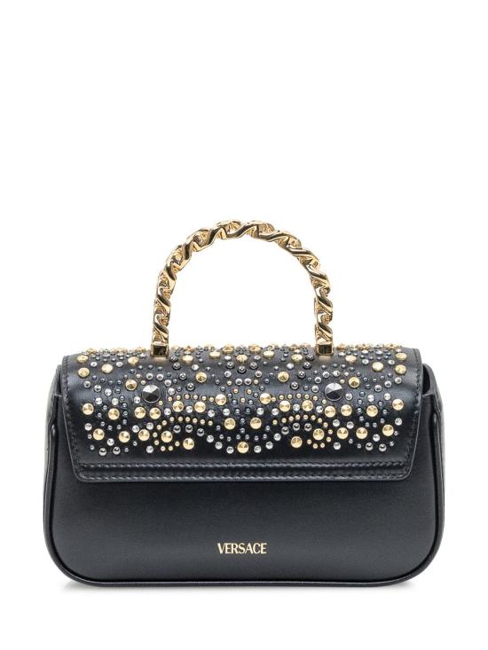 25FW 베르사체 토트백 10134391A16216 1B00O Black - VERSACE